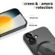 Tech-Protect iPhone 17 dėklas MagFlex MagSafe, skaidrus juodas