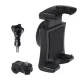 Maclean MC-825 sportinis galvos laikiklis telefonui ir GoPro kameroms, juodas