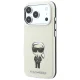 Karl Lagerfeld Smooth Ikonik Sketch MagSafe dėklas iPhone 18 / 17 Pro Max, smėlio sp.
