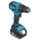 Akumuliatorinis smūginis gręžtuvas-suktuvas Makita DHP490TJX9, 18 V, 2x 5.0 Ah
