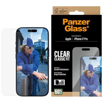 PanzerGlass Classic Fit EasyAligner Tempered Glass iPhone 17 Pro
