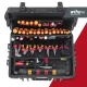 Wiha Electrician\'s Competence XXL II elektriko įrankių rinkinys lagamine, 115 vnt.
