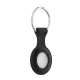 Tech-Protect Icon silikoninis dėklas su karabinu, skirtas Apple AirTag, juodas