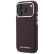 Karl Lagerfeld MagSafe dėklas telefonui iPhone 17 Pro Max / 18 Pro Max, bordo