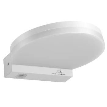 Maclean MCE346 W lauko LED šviestuvas, 15W, 1300lm, IP65, baltas