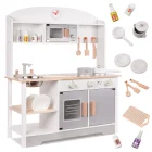 Case MODERN CLASSIC medinė žaislinė virtuvėlė su priedais, 71049