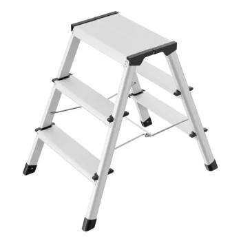 Dvipusės sulankstomos kopėčios Hailo D60 StandardLine, 2x3 pakopos