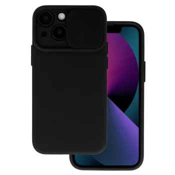 Apple iPhone 15 Pro Max 6.7'' Case Cover with Camshield, Black