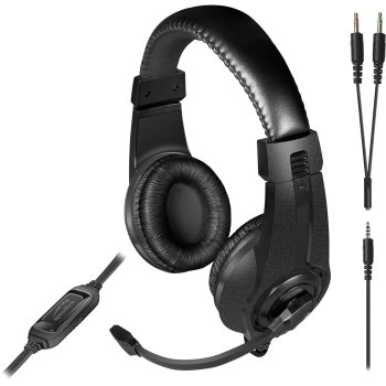Speedlink LEGATOS žaidimų ausinės PC, PS5, Xbox ir Switch, juodos