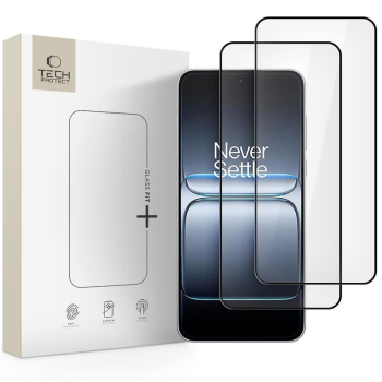 Tech-Protect Glass Fit+ Tempered Glass for OnePlus Nord 5 (2-Pack), Black