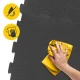 Protective Interlocking Gym Floor Mat Tile 48.5 x 48.5 x 1.5 cm