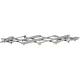 Ištraukiamas padėklas karštiems indams Alessi Pescher DUL03, 12 x 51 x 19 cm, sidabrinis