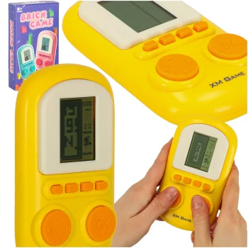 Mini Portable Electronic Game Console, Yellow