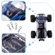 Nuotolinio valdymo automobilis Case Q901 1:16, 2.4G, 52 km/h, mėlynas