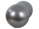 Exercise Fitness Gym Pilates Yoga Peanut Ball - Silver, 50 cm