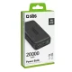 SBS TTBB20000PD20K išorinė baterija, 20000 mAh, 20W PD, juoda