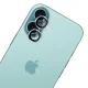 Kameros lęšių apsauginis stiklas 3mk Lens Protection Pro iPhone 17, žalias