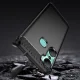 Dėklas Infinix Hot 12 Pro Carbon Case, lankstus TPU nugarėlė, juodas