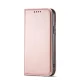 Atverčiamasis dėklas Samsung Galaxy S23+ su pinigine ir stovu Magnet Card Case, rožinis
