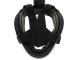 Foldable Full Face Snorkeling Mask L/XL, Black