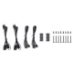 Thermaltake CT120 ARGB Sync korpuso ventiliatoriai CL-F149-PL12SW-A, 120 mm, 2 vnt.