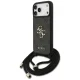 Guess 4G Big Logo Crossbody dėklas iPhone 17 Pro Max, juodas