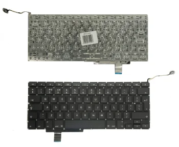 Apple MacBook Pro 17" A1297 Keyboard, UK Layout, Black