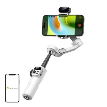 Aochuan Smart X2 stabilizatorius su AI jutikliu, baltas