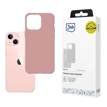 3mk Matt Case dėklas iPhone 14 Plus telefonui, rožinis