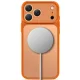 Tech-Protect MagPrime MagSafe CC dėklas iPhone 18 Pro Max / 17 Pro Max, Matte Orange