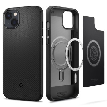 Spigen Mag Armor iPhone 14 Plus Case Matte Black