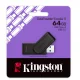 Kingston DataTraveler Exodia S 64GB USB 3.2 Gen 1 atmintinė, juoda