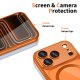 Tech-Protect MagFlex MagSafe dėklas iPhone 17 Pro - skaidrus / oranžinis