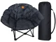 Sulankstoma turistinė kėdė XL 143799, juoda