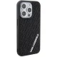 Karl Lagerfeld dėklas iPhone 15 Pro telefonui 3D Rubber Multi Logo, juodas