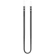 Telefono virvelė Spigen DA30L, juoda