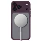 Tech-Protect MagPeak MagSafe CC dėklas iPhone 18 Pro Max / 17 Pro Max, Dark Cherry Matte