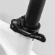 Dviračio balnelio vamzdžio užveržiklis Rockbros 41210092001 su greitveržle, 31.8 mm, juodas