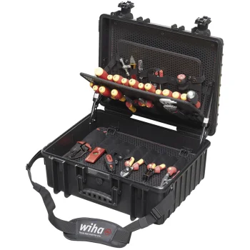 Elektriko įrankių rinkinys lagamine Wiha 9300-702 Competence XL