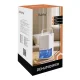 Ruhhy 26495 Air Dehumidifier with LED Light and Timer, White