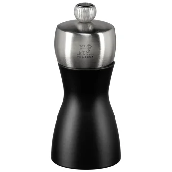Pipirų malūnėlis Peugeot FIDJI 12 cm, matinis juodas