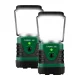 Kempingo žibintas LEPRO 3300008-2, 1000 lm, 4400 mAh, 2 vnt., žalias