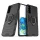 Dėklas telefonui Samsung Galaxy S22+ su žiedu Ring Armor, juodas