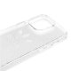 Adidas OR Protective Clear Case Glitter dėklas iPhone 13 Pro / 13, Skaidrus / Sidabrinis