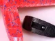 Putplasčio lėktuvėlis sklandytuvas, raudonas