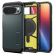 Spigen Tough Armor Mag dėklas Google Pixel 10 Pro XL telefonui, žalias