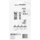 Sukimo antgalių rinkinys Makita E-03573 smūginiams suktuvams, 11 dalių
