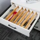 Drawer Organiser Adjustable Bamboo Separator 34-43.5cm, 1 Piece