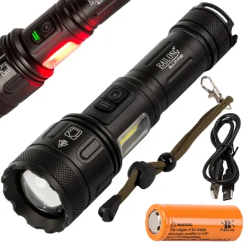 Taktikinis prožektorius Bailong L-27 CREE XHP160 COB, Power Bank