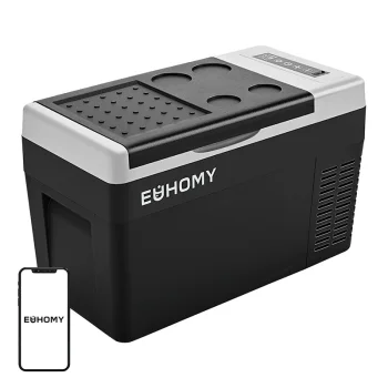 Nešiojamas automobilinis šaldytuvas Euhomy CF004, 19L